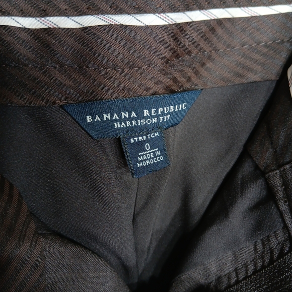 Banana Republic Harrison Fit Wool Blend Trousers 0 Xs - Picture 6 of 7